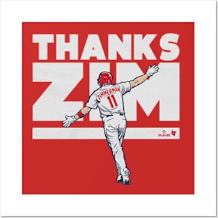 Ryan Zimmerman Thanks Zim Posters and Art